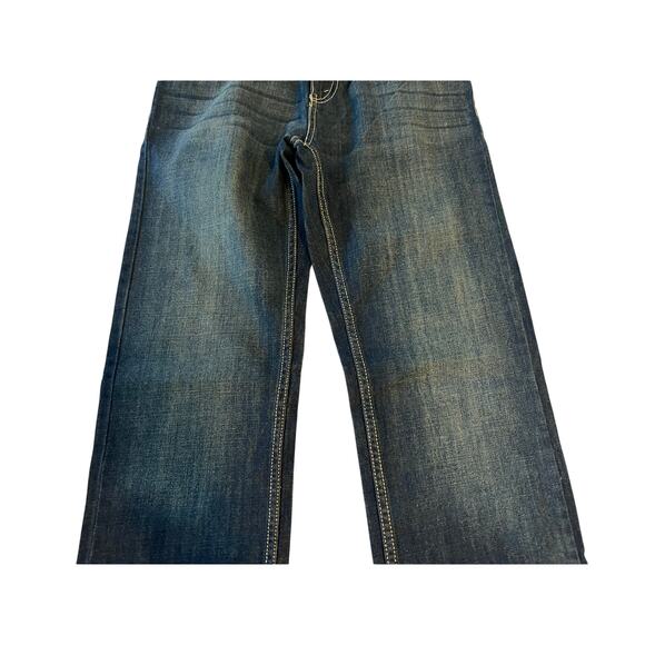 NWT Levis 514 Straight Leg Mid Rise Jeans Pockets Womens Size 14 Dark Wash - Picture 8 of 14